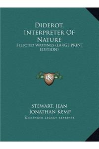 Diderot, Interpreter of Nature