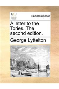 A letter to the Tories. The second edition.