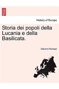 Storia dei popoli della Lucania e della Basilicata.