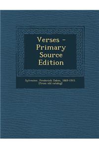 Verses - Primary Source Edition