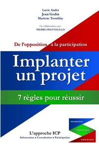 Implanter Un Projet: 7 Regles Pour Reussir