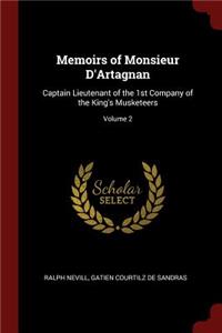 Memoirs of Monsieur D'Artagnan