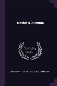 Mexico's Dilemma