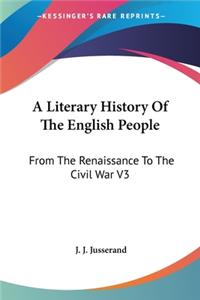 Literary History Of The English People