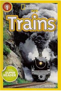 Trains (4 Paperback/1 CD)