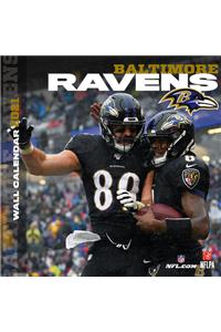 Baltimore Ravens 2021 12x12 Team Wall Calendar