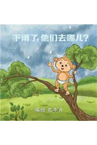 Where Do They Go When It Rains? (English-Chinese Bilingual Edition)
