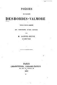 Poésies de Madame Desbordes-Valmore