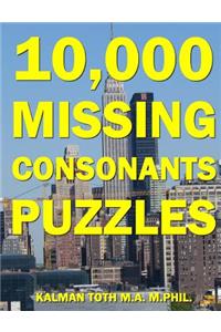 10,000 Missing Consonants Puzzles