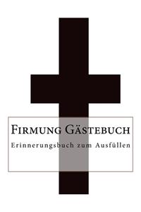 Firmung Gästebuch