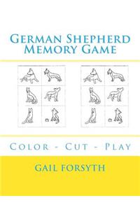 German Shepherd Memory Game