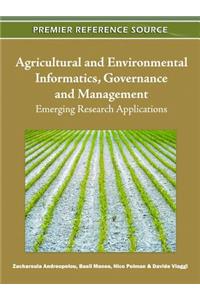 Agricultural and Environmental Informatics, Governance and Management