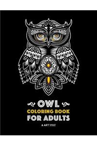 Owl Coloring Book for Adults