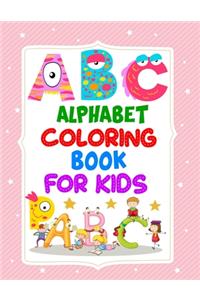 Alphabet Coloring Book For Kids