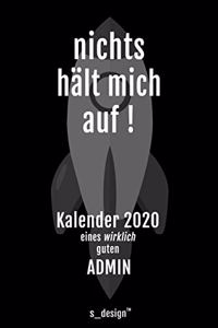 Kalender 2020 für Admins / Admin