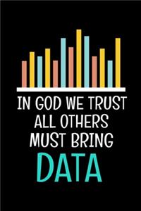 In God We Trust All Others Must Bring Data