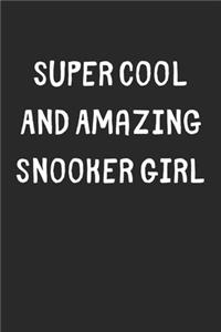 Super Cool And Amazing Snooker Girl