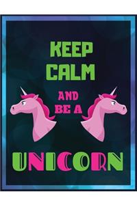 Keep Calm And Be A Unicorn
