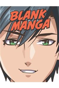 Blank Manga Comic Notebook [8.5x11][150pages]