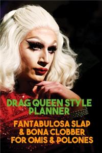 Drag Queen Style Planner. Blank Makeup and Fashion templates with brain-dump, storyboard and music playlist pages. Develop your alter egos with story boards and get really into the new you