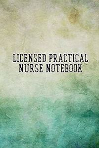 Licensed Practical Nurse Notebook
