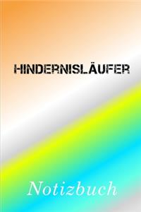 Hindernisläufer Notizbuch