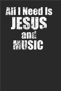 Christian Music Lovers Notebook 120 Pages Lined