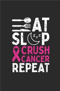 Eat Sleep Crush Cancer Repeat