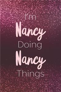 I'm Nancy Doing Nancy Things