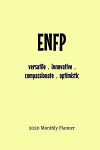 ENFP Monthly Planner