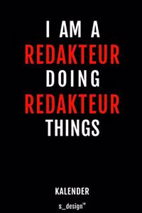 Kalender für Redakteure / Redakteur / Redakteurin