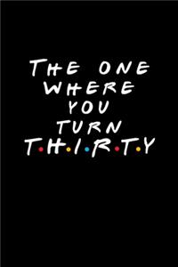 The One Where You Turn Thirty