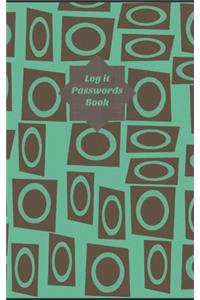 Log It Passwords Book