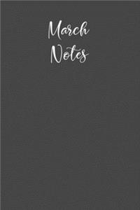 March Notes