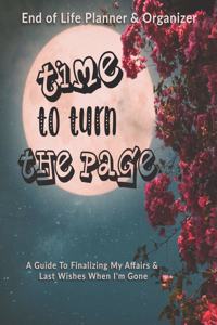 Time To Turn The Page