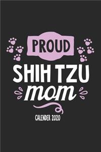 Proud Shih Tzu Mom Calender 2020