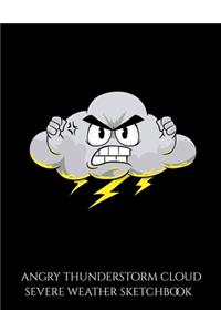 Angry Thunderstorm Cloud Severe Weather Sketchbook