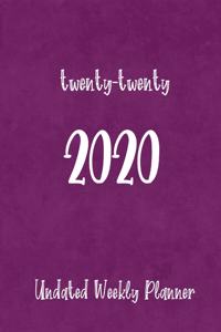 twenty-twenty 2020