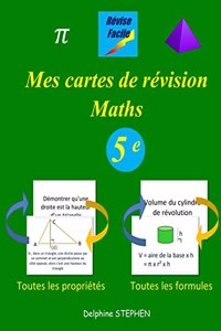 Mes cartes de révision Maths 5e