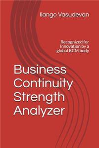 Business Continuity Strengthanalyzer