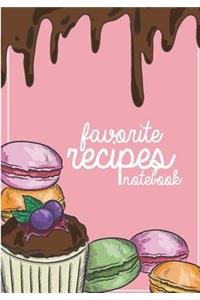 Favorite Recipes Notebook