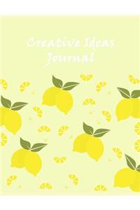 Creative Ideas Journal: Large Guided Bullet Notebook - Large 365 Pages!