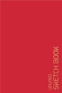 Unlined Sketch Book