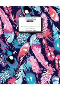 Composition Notebook Blank Unruled