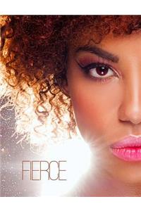 Fierce: Large Print Discreet Internet Website Password Organizer Book