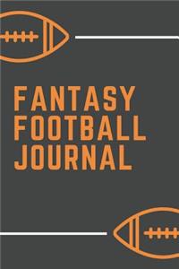 Fantasy Football Journal