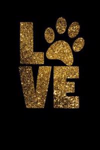 Love: Love Paws Design: Animal Lovers Gift Journal