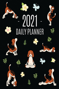 Dog Yoga Planner 2021