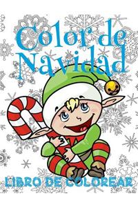? Color de Navidad Libro de Colorear Año Nuevo ? Colorear Niños 9 Años ? Libro de Colorear Para Niños