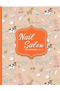 Nail Salon Appointment Book